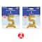 Beistle 26" Gold Self-Standing Foil Balloon Numbers, 2ct.